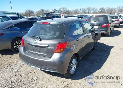 2017 Toyota Yaris L из США, поврежденный, VIN VNKKTUD32HA075632